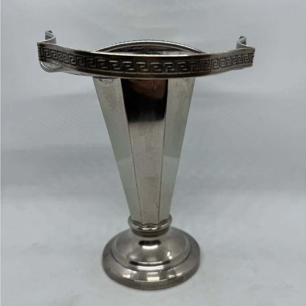 Vintage Farber Kraft Sheffield Plated Silver Brides Basket
